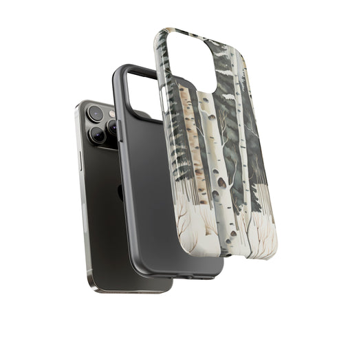 Winter Aspen Trunks - Impact Resistant Phone Case